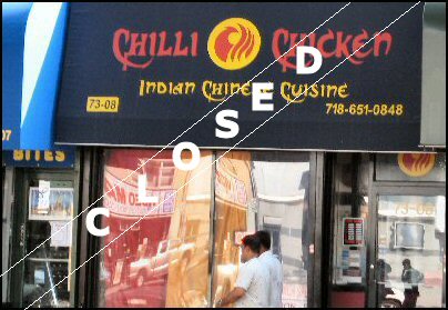 Chilli Chicken, Jackson Heights, New York