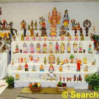 Dasara Navratri Doll Arrngement